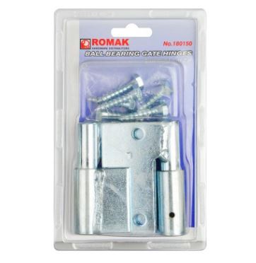 [ROMAK.180150] Hinge Butt Weld-On Left Hand 1 Pair Romak