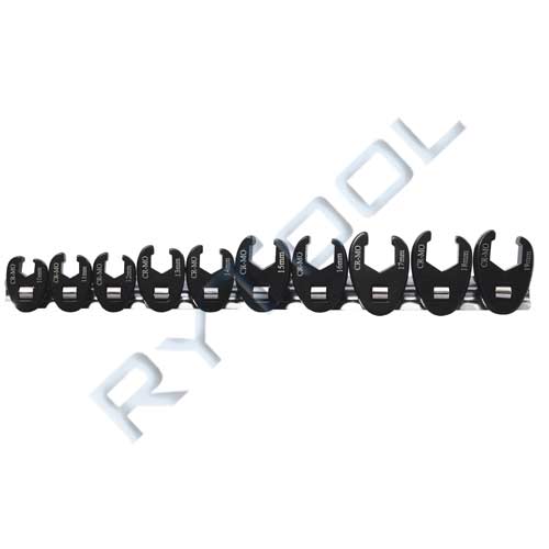[RT.RT7418] Crowsfoot Set Metric 10pc 3/8dr Rytool