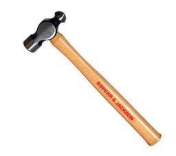 [SJ.BPH8] Ball Pein Hammer 225g (8oz) Wooden S&J