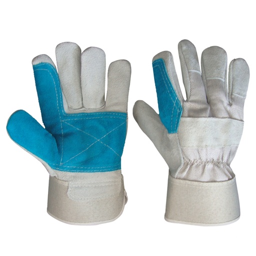 [STEEL.478102] Glove Candy Stripe Reinforced Green Polisher