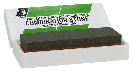 [STONE.BE173312] Combination Oil Stone 25x50x150mm Alox Oil Filled