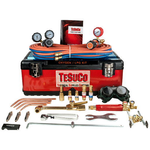 [TES.GWKOL] Gas Cutting & Welding Kit Oxy/LPG Tesuco