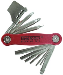 [TG.1473] Key Wrench Set Hex Fold Up Bike Kit Teng