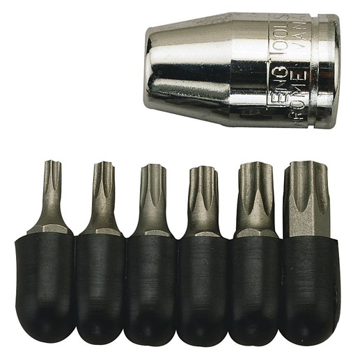 [TG.1486] Bit Set 3/8dr TX10-40 7pc Teng