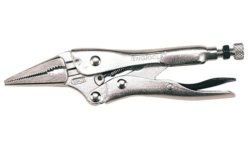 [TG.404-4] Locking Plier Long Nose 100mm Teng