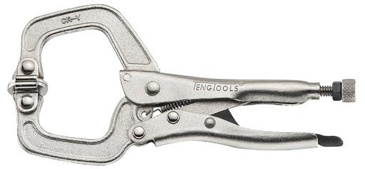 [TG.406SP] Locking Plier C Clamp 150mm Self Lock Swivel Teng