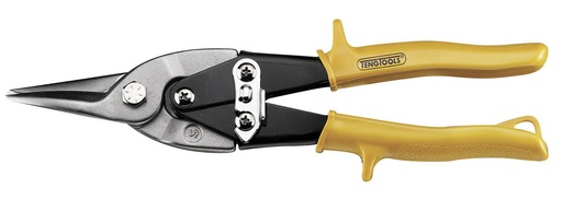 [TG.490W] Aviation Snips Straight Cut Compound Yellow Teng