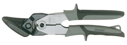 [TG.494] Aviation Snips Left Cut Offset Red Teng