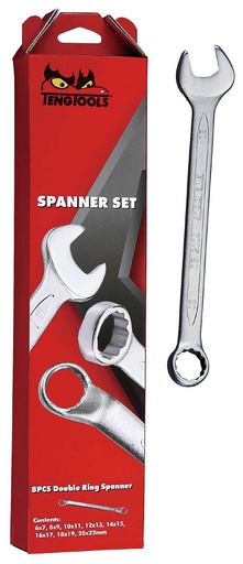 [TG.6512] Combination Spanner Set 8-22mm 12pc Teng