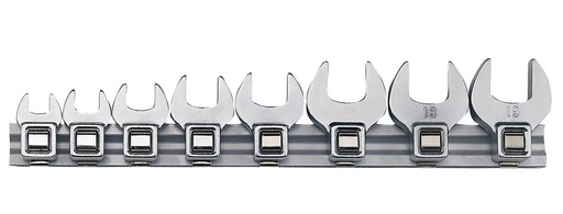 [TG.M3808MM] Crowsfoot Set Metric 8pc 3/8dr Teng