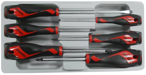 [TG.MD906N] Screw Driver Set 6pc Teng