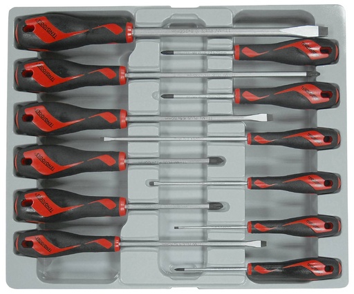 [TG.MD912N] Screw Driver Set 12pc Teng