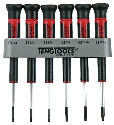 [TG.MDM706TX] Screw Driver Set Precision Torx 6pc With Stand Teng