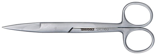[TG.SR3160] Scissors Curved/Sharp 160mm SS Teng