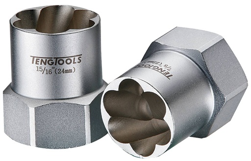 [TG.ST12321] Extractor Socket 1/2dr Hex 21mm Teng