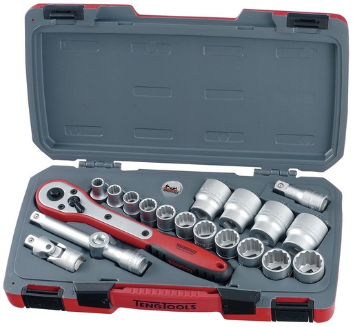 [TG.T1220AF] Socket Set 1/2dr AF 20pc Teng