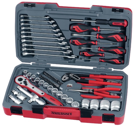 [TG.T1268] Socket Set 1/2dr 6pt 68pc Teng