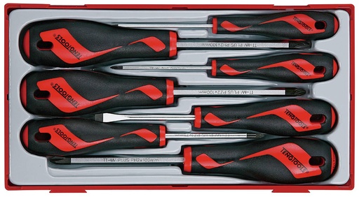 [TG.TT917N] Screw Driver Set 7pc Tray Teng