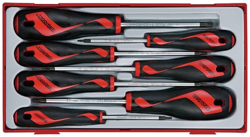 [TG.TT917TXN] Screw Driver Set Torx 7pc Tray Teng