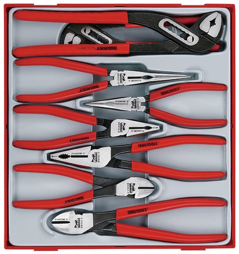 [TG.TTD441] Plier Set 8pc Mega Bite Tray Teng