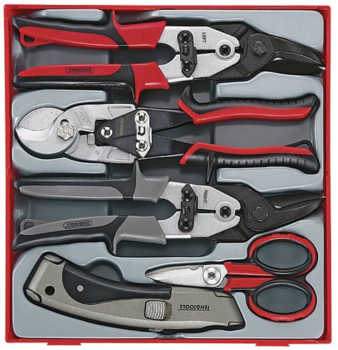 [TG.TTDCT05] 5 Pc Cutting Set In Double Tray Teng