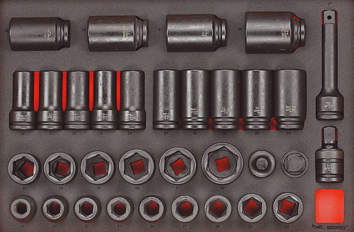 [TG.TTEISK33] Impact Socket Set 3/4dr 33pc EVA