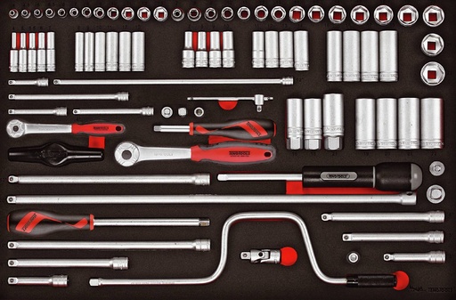 [TG.TTESK86] 86  Pc EVA Tool Set 1/4" & 3/8" Dr Teng