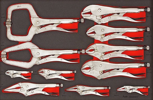 [TG.TTEVG11] Locking Plier Set 11pc EVA Teng