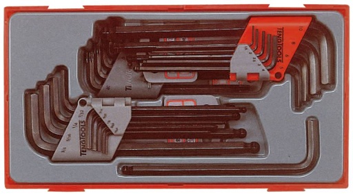 [TG.TTHT28] Bit Set 28pc Hex & Torx  TC-Tray Teng