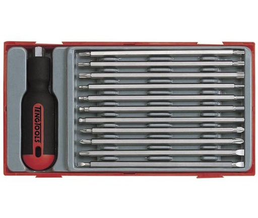 [TG.TTMD12D] 12 Pc Driver Set With Changeable Blades TC-Tray Te