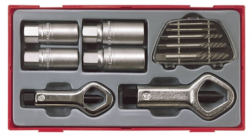 [TG.TTSN11] Stud Extractor Set 11pc Stud, Nut & Screw Teng