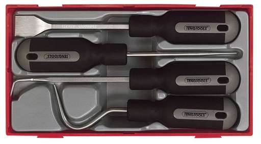 [TG.TTSR04] 4 Pc Sraper Remover Set TC-Tray Teng