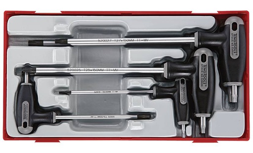 [TG.TTTX7] 7 Pc Torx T-Handle Torx/TPX 10-40 TC-Tray Teng
