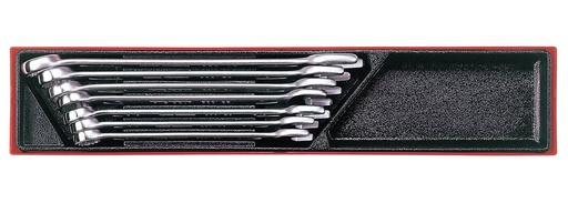 [TG.TTX2640] Combination Spanner Set 13/16-1 1/4" 7pc Tray Teng
