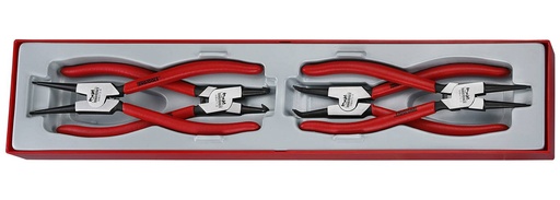 [TG.TTX474-9] Plier Set 4pc 9" MB Snap Ring Tray Teng