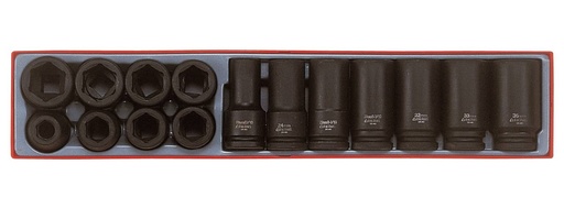 [TG.TTX9415] Impact Socket Set 3/4dr Tray 15pc Teng