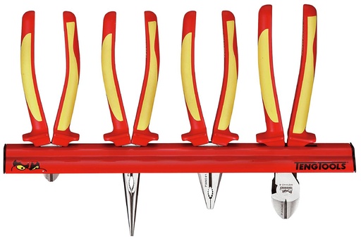 [TG.WRMBV04] Plier Set 4pc VDE Wall Rack Teng