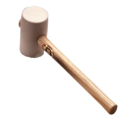 [THOR.TH952W] Rubber Mallet 375g (13oz) Wood White Thor