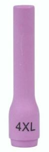 [TM.796F75] Alumina Cup TIG 9/20 6.4mm (4) Xtra Long Single Torchmaster