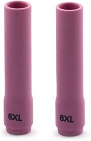 [TM.796F77] Alumina Cup TIG 9/20 9.5mm (6) Xtra Long Single Torchmaster