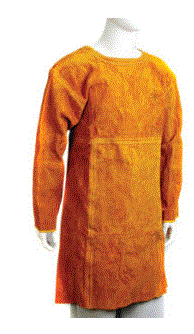 [TM.AP6200L] Welding Apron Leather Gold Long Sleeve 94x72cm