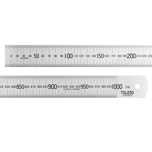 [TOL.100036] Rule 1000mm M/E One Round End Toledo