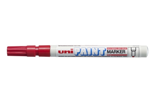 [TXT.PX21RED] Marker Fine Tip 1.2mm Tip Red UniPaint