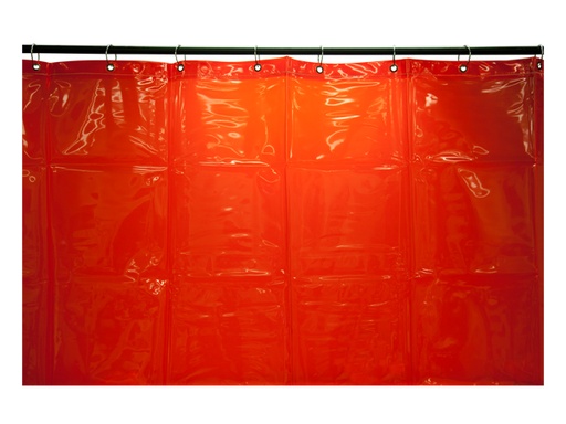 [WC.7-1820R] Welding Screen Red 1.8x2.0m Weldclass