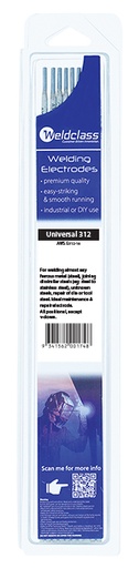 [WC.P2-31226] Welding Electrode Universal 312 2.6mm 16 Rod Pk