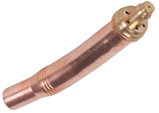 [WC.P4-4432GB] Gouging Tip T44 Bent 3x6mm Oxy/LPG Weldclass
