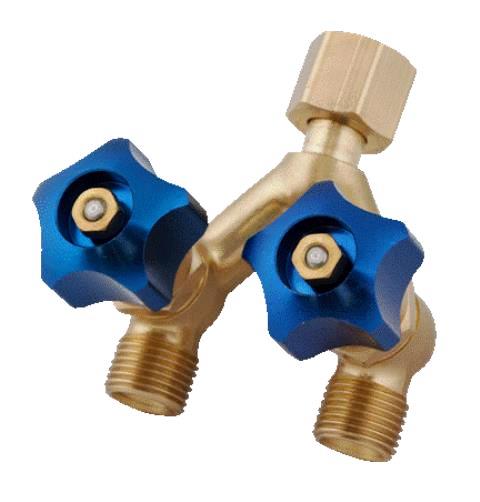 [WC.P4-HFYVRH] Hose Fitting Y Piece RH Oxy/Argon Valve Weldclass