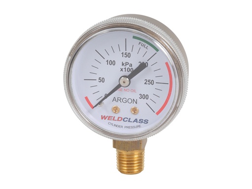 [WC.P4-HPARG] Regulator Gauge Argon HP (0-30000kPa) Weldclass
