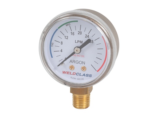 [WC.P4-LPARG] Regulator Gauge Argon LP (0-28 l/min) Weldclass