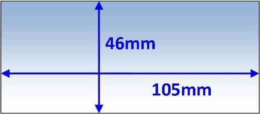 [WC.P7-CL10546/5] Welding Lens 105x46mm Inner suit CIG WeldSkill 5pk